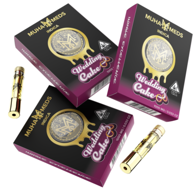 Wedding Cake Indica Muha Meds Carts