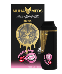 Bubble Gum Indica Muha Meds Disposable