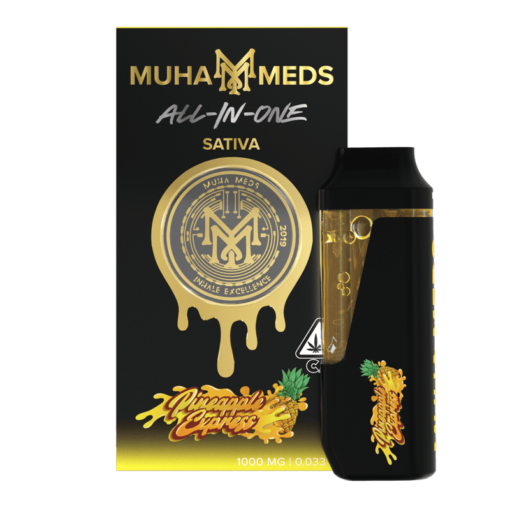 Pineapple Express Sativa Muha Meds Disposable 1000mg THC