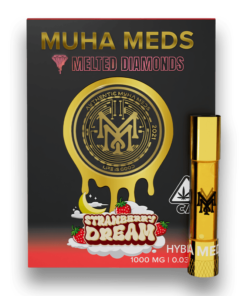 Strawberry Dream Hybrid Muha Meds Carts