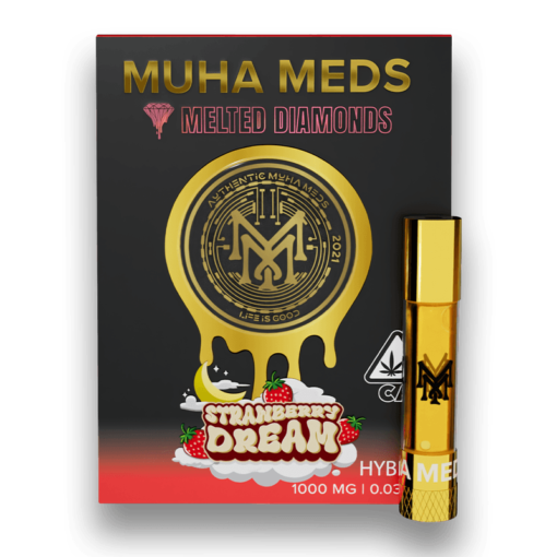 Strawberry Dream Hybrid Muha Meds Carts