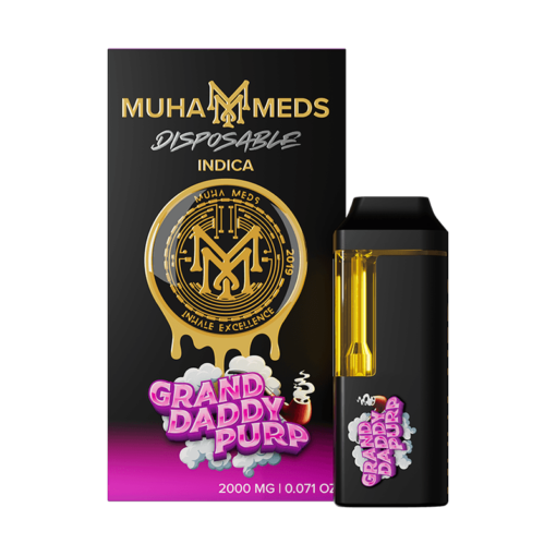 Grand Daddy Purp Indica Muha Meds Disposable