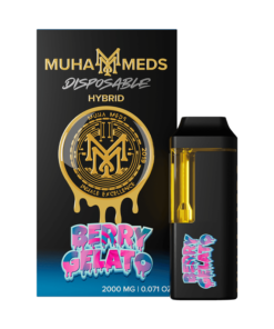 Berry Gelato Hybrid Muha Meds Disposable