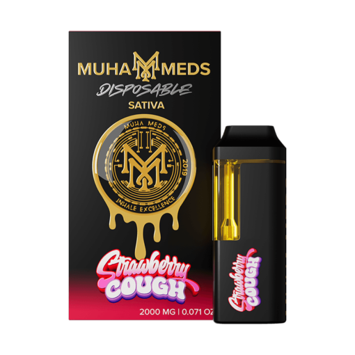 Strawberry Cough Sativa Muha Meds Disposable